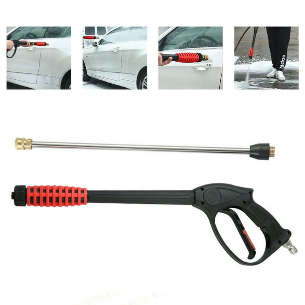 4000PSI High Pressure Car Power Washer Spray Gun Wand Extension Lance Nozzle Tip 4000PSI High Pressure Car Power Washer Spray Gun Wand Extension Lance Nozzle Tip